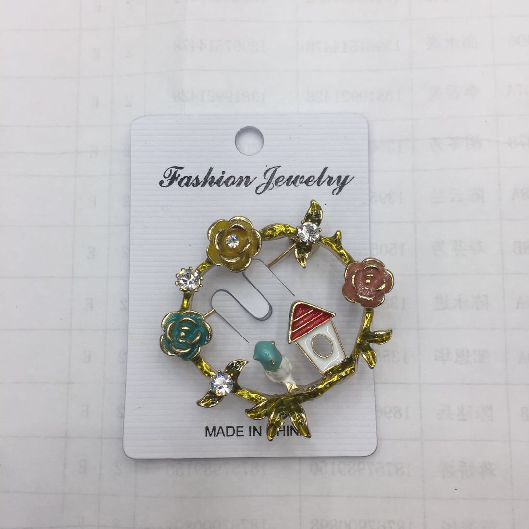 合金衣饰胸针欧美风格网红爆款厂家直销