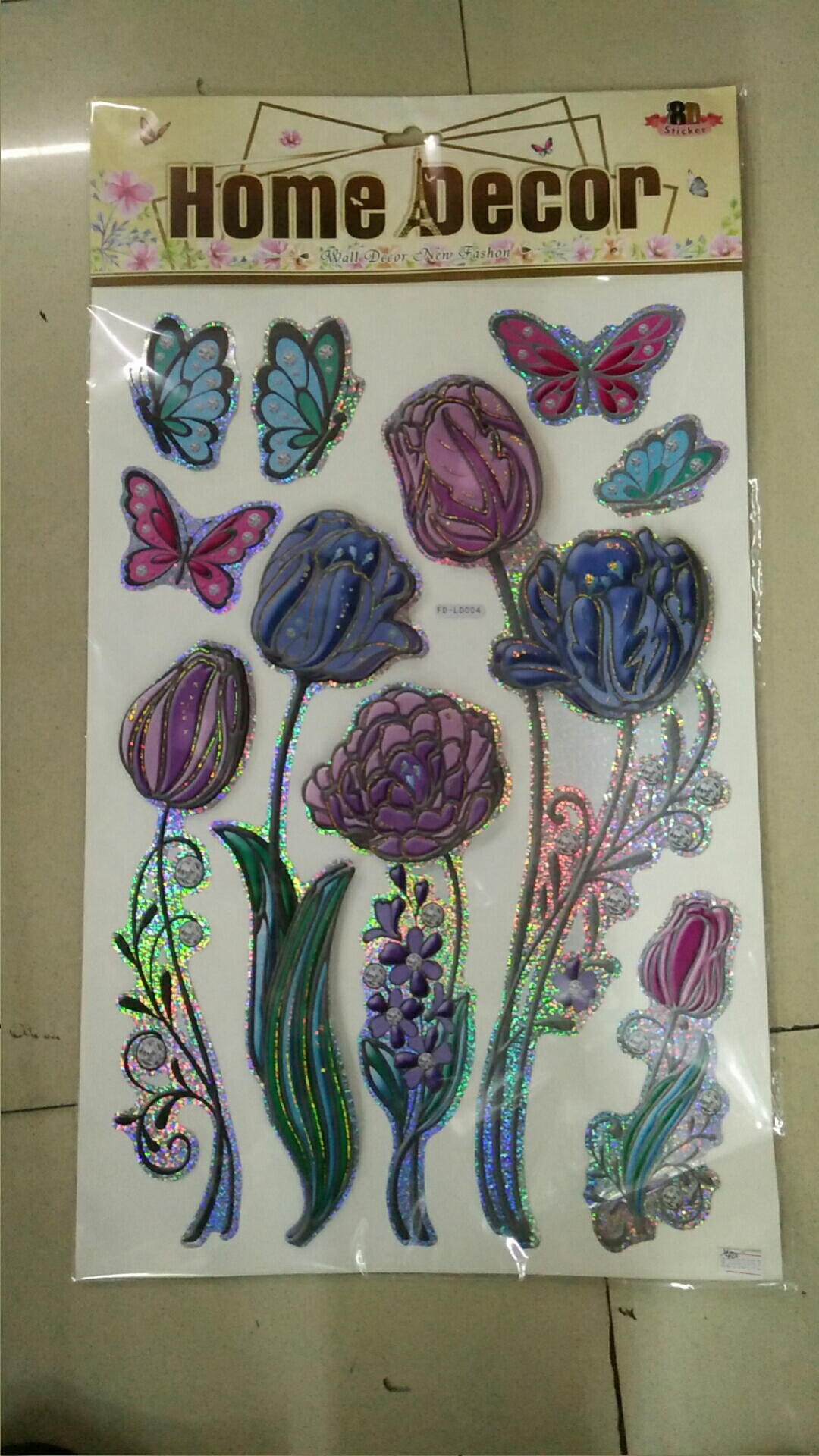 3D创意花瓶立体墙贴画房间卧室装饰品壁纸客厅走廊玄关贴纸墙纸自粘