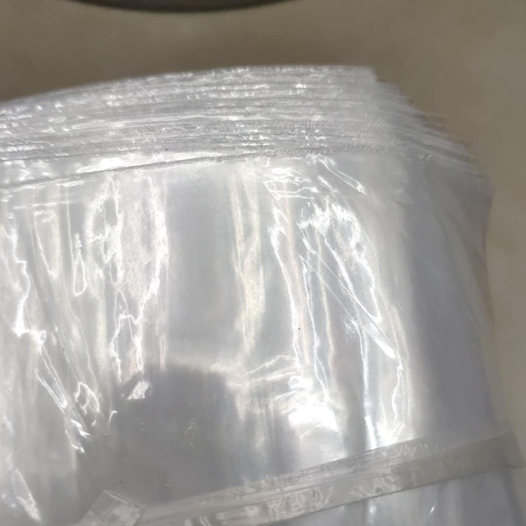 Environmentally friendly flat-mouth transparent bag, disposable dust-proof packaging film inner bag details Picture