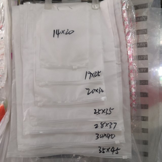 Wholesale plastic bags in stock, factory direct sales, self-sealing bags, PVC concave-convex bags, packaging bags Specification image