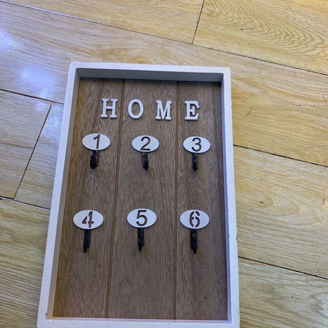 Key Storage Box Wall Hanging Door Creative Home Finishing Porch Key Storage Decoration