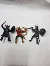 中世纪古代兵人战争模型儿童玩具套装