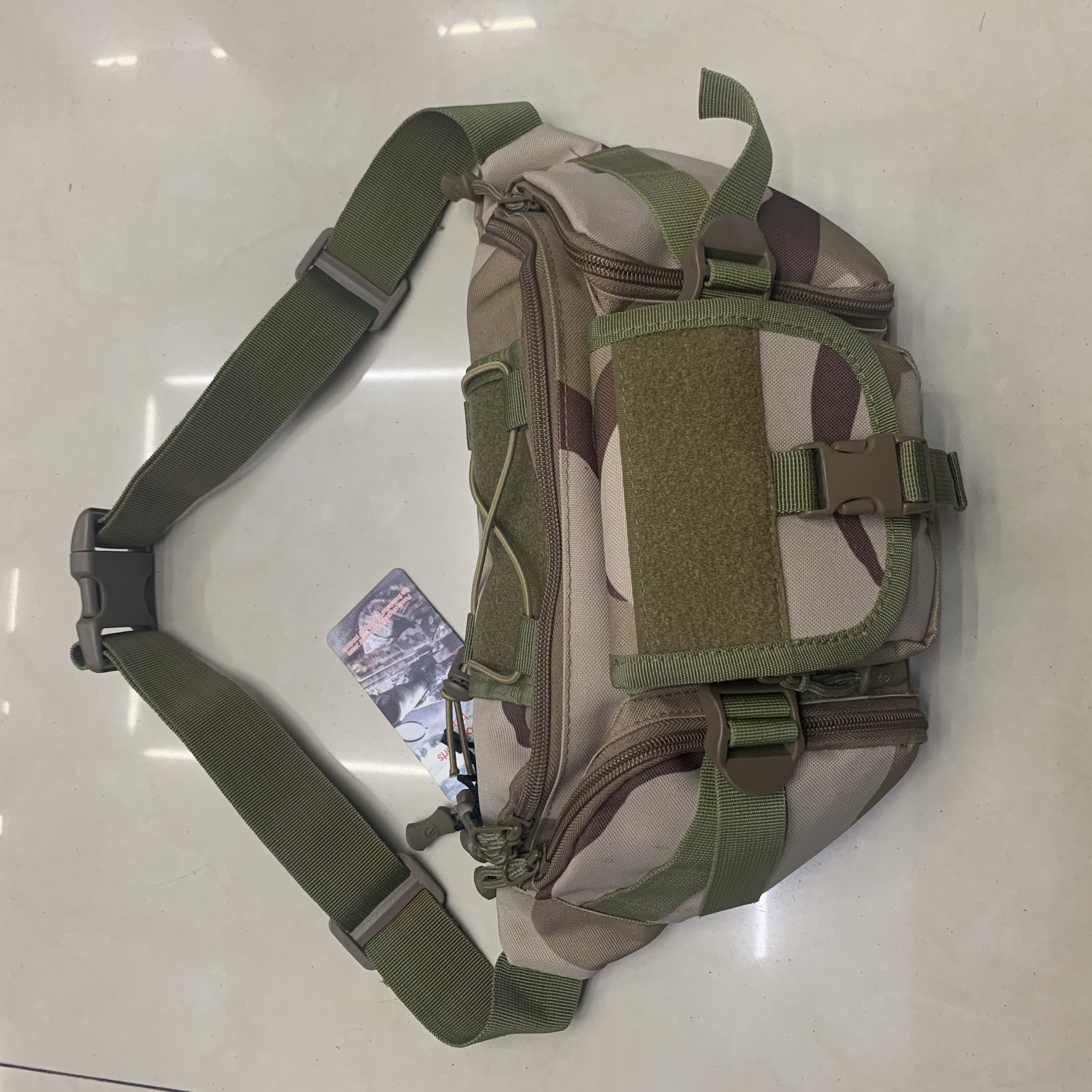 多功能迷彩腰包防水迷你休闲户外实用耐磨运动跑步手机包