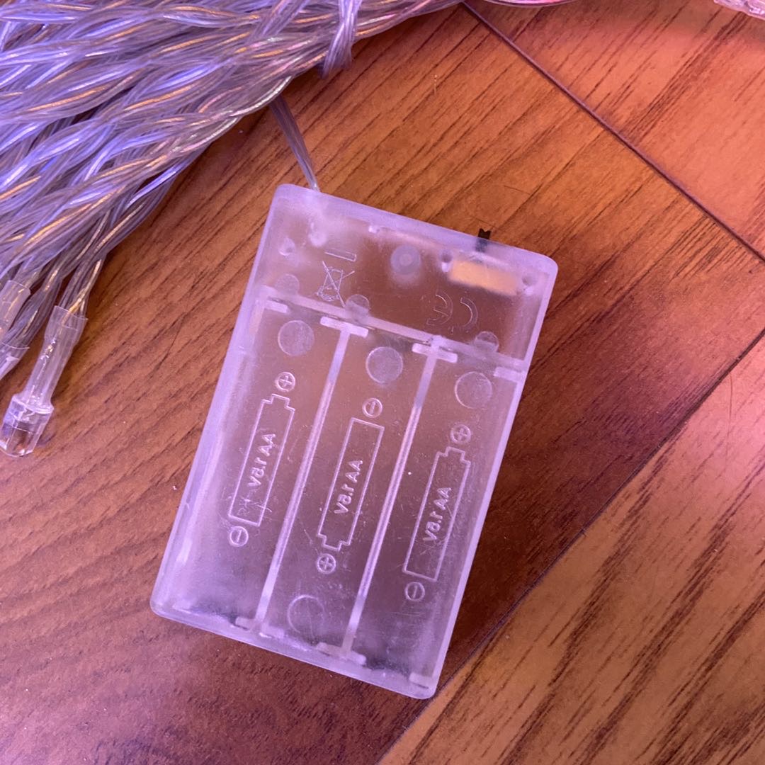 LED color lights, flashing lights, string lights, battery-powered light strings, outdoor waterproof Christmas small color lights, festival and wedding decorative lights details Picture