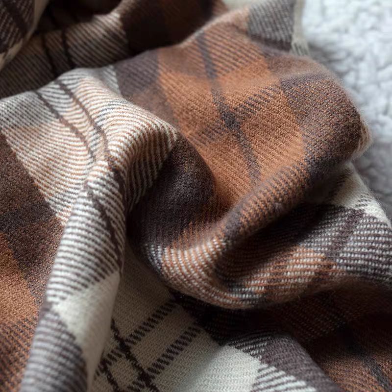 Scarf Women's Explosive Fashion Korean Version Of The Trend New Autumn And Winter Long Scarf Specification drawing