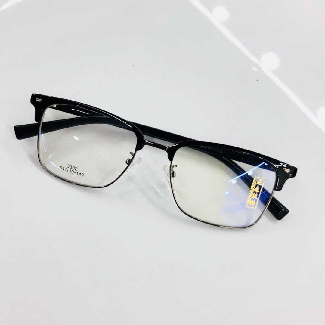 全框防蓝光近视眼镜女可配度数框架散光眼镜