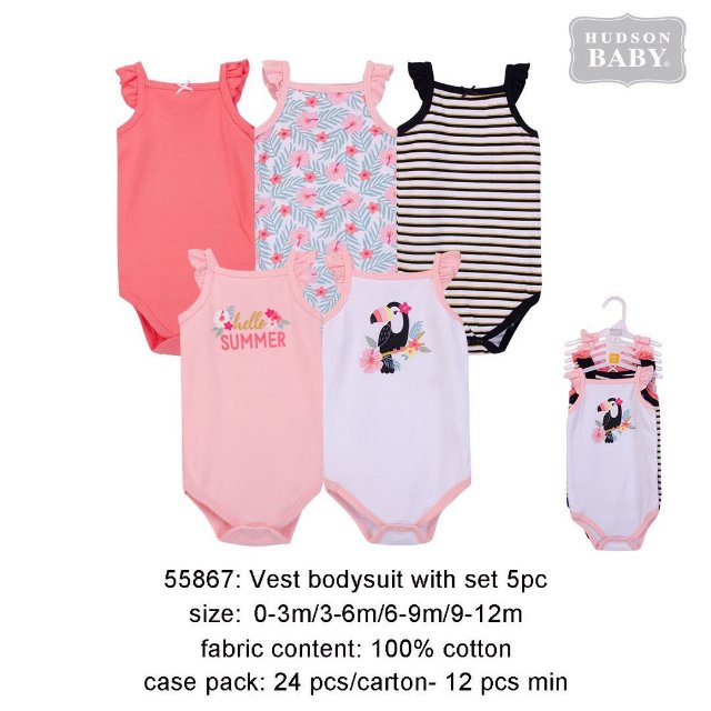 品牌纯棉婴儿时尚连体衣细节图