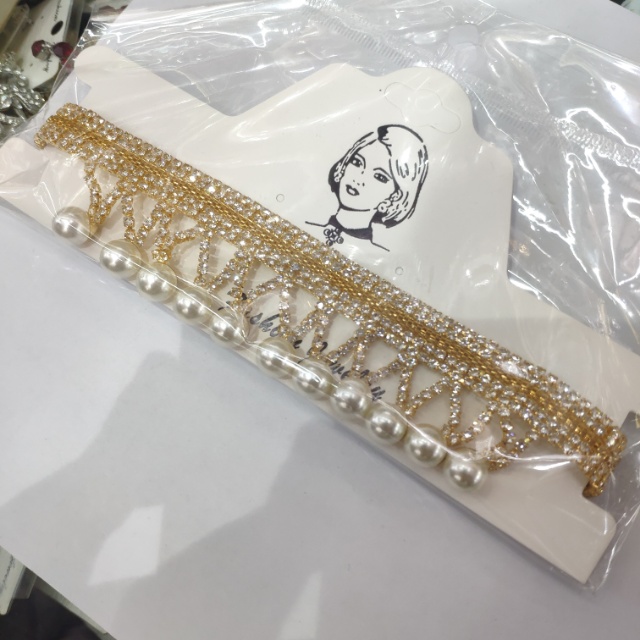 欧美性感网红超闪水钻颈链锁骨链女脖子饰品韩国短款项链