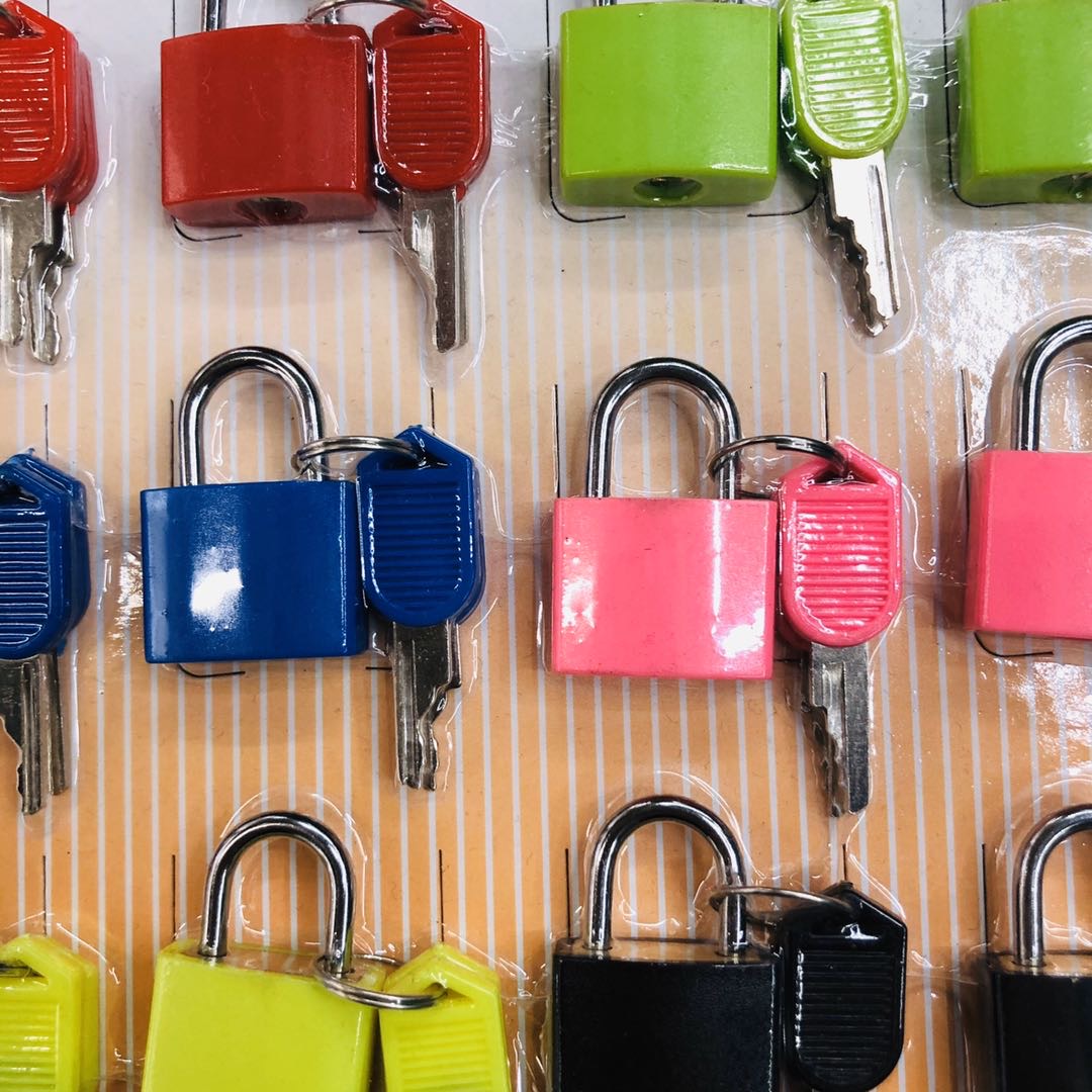 Factory direct sales of cabinet locks, padlocks, color locks, casing locks, and small color copper locks