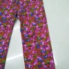 New style of middle-aged and elderly pants, plus-size women's pants, straight-leg pants, flower pants details Picture