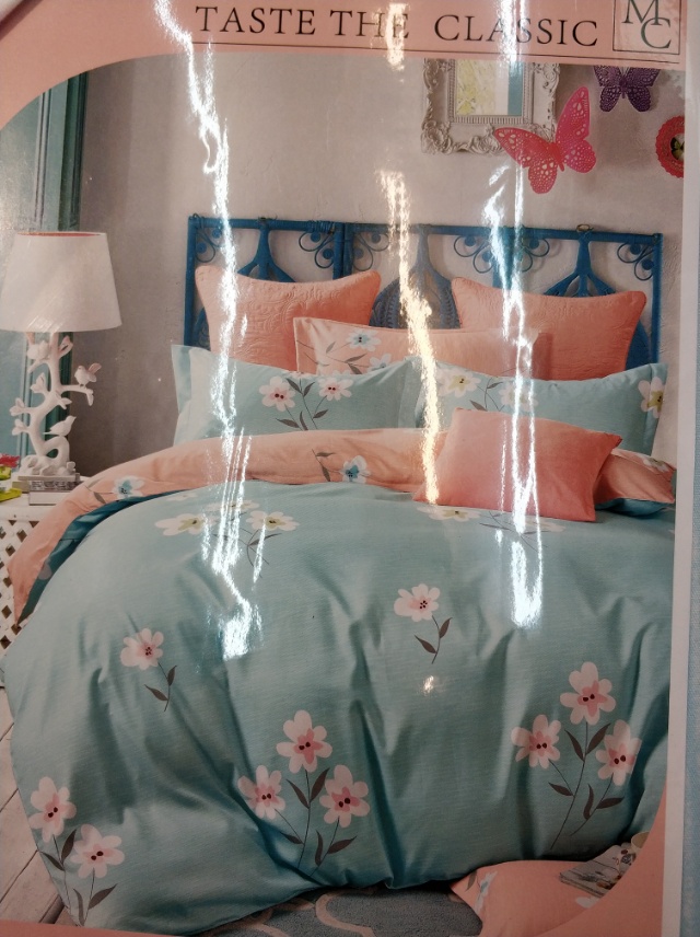 初夏床上四件套 纯棉双人床上用品 加厚包边被套产品图