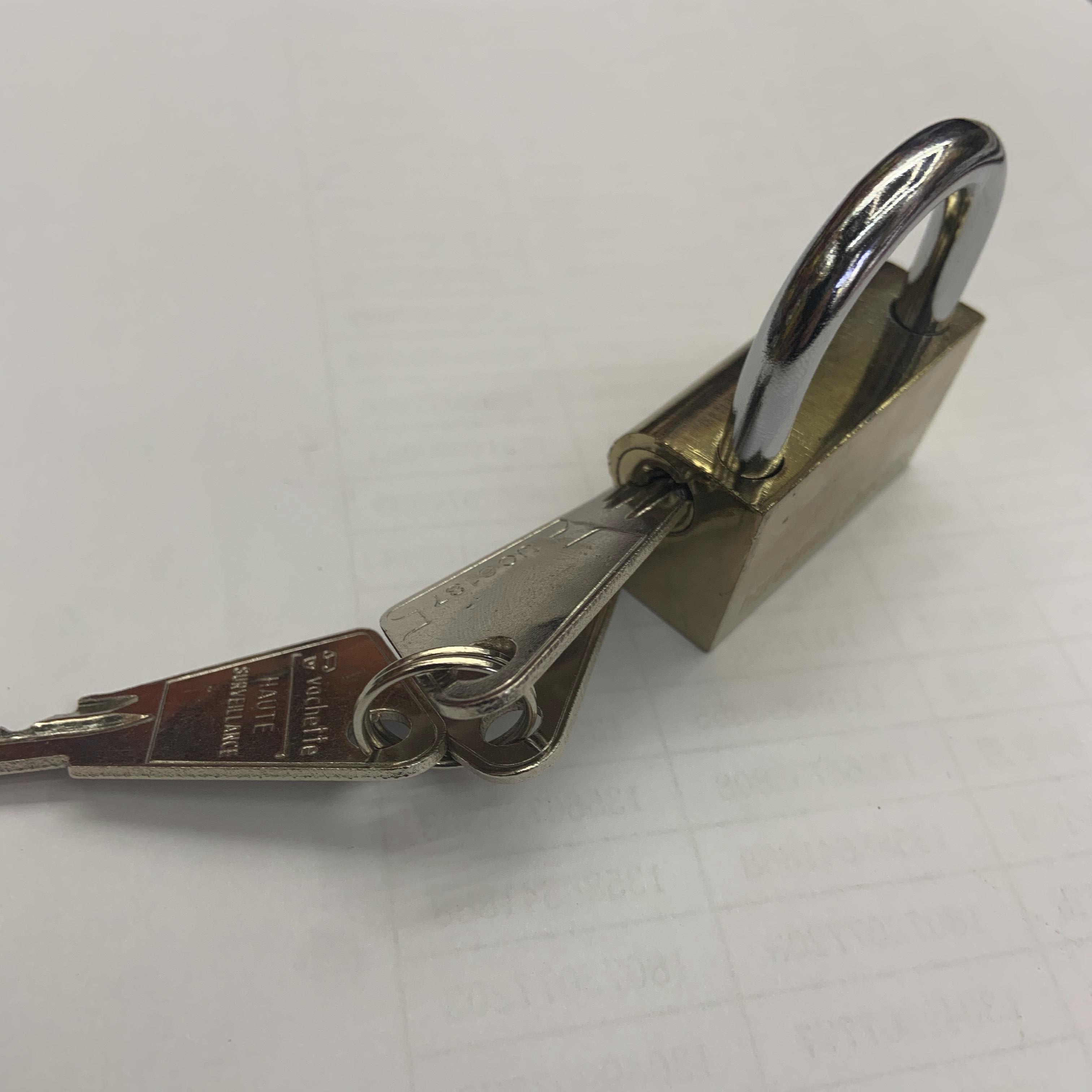 专用防盗锁铜锁心防撬防锈防水挂锁产品图