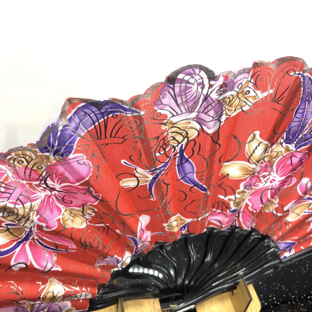 大气日式和风折扇精美中国风扇子家居装饰摆件女式扇子产品图