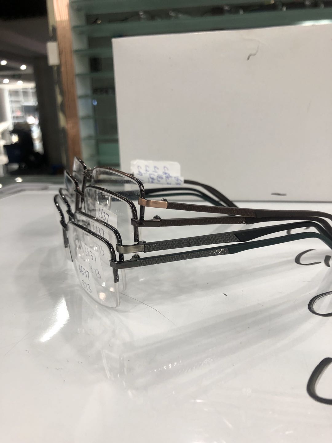 Student myopia glasses frame flat light glasses, low-key and lightweight photography style, unisex TR special offer price: 665,511 Specification image