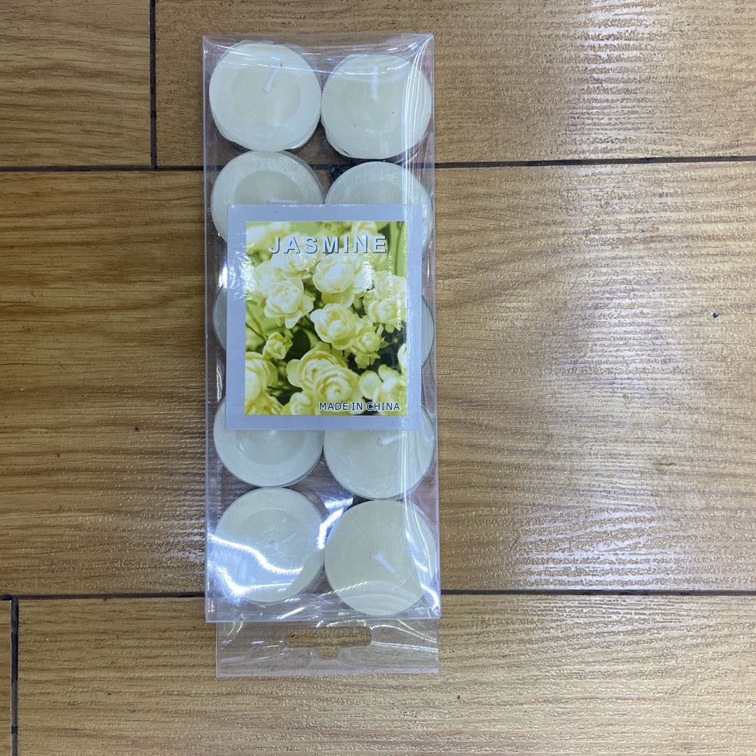 香薰炉用浪漫蜡烛茉莉香味空气净化精油香味吸烟去味小蜡烛
