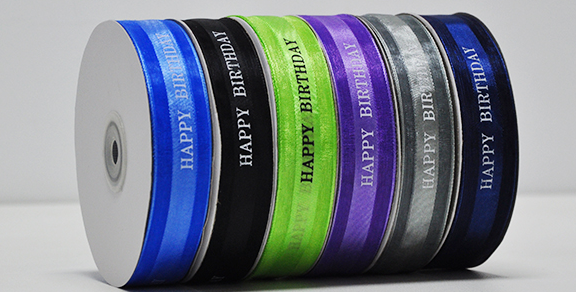 Korean Cake Ribbon Satin Edge Yarn With Transparent Lace With Flower Packaging Ribbon Gift Decoration Ribbon Custom details Picture