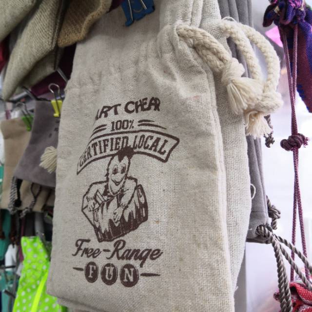 现货批发厂家直销来图定制素色袋麻料布袋喜糖包装袋