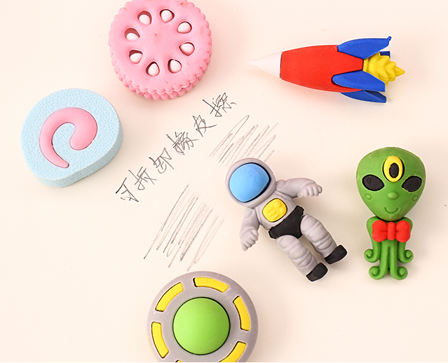 迷你卡通橡皮擦可爱超萌儿童套装创意奖励产品图