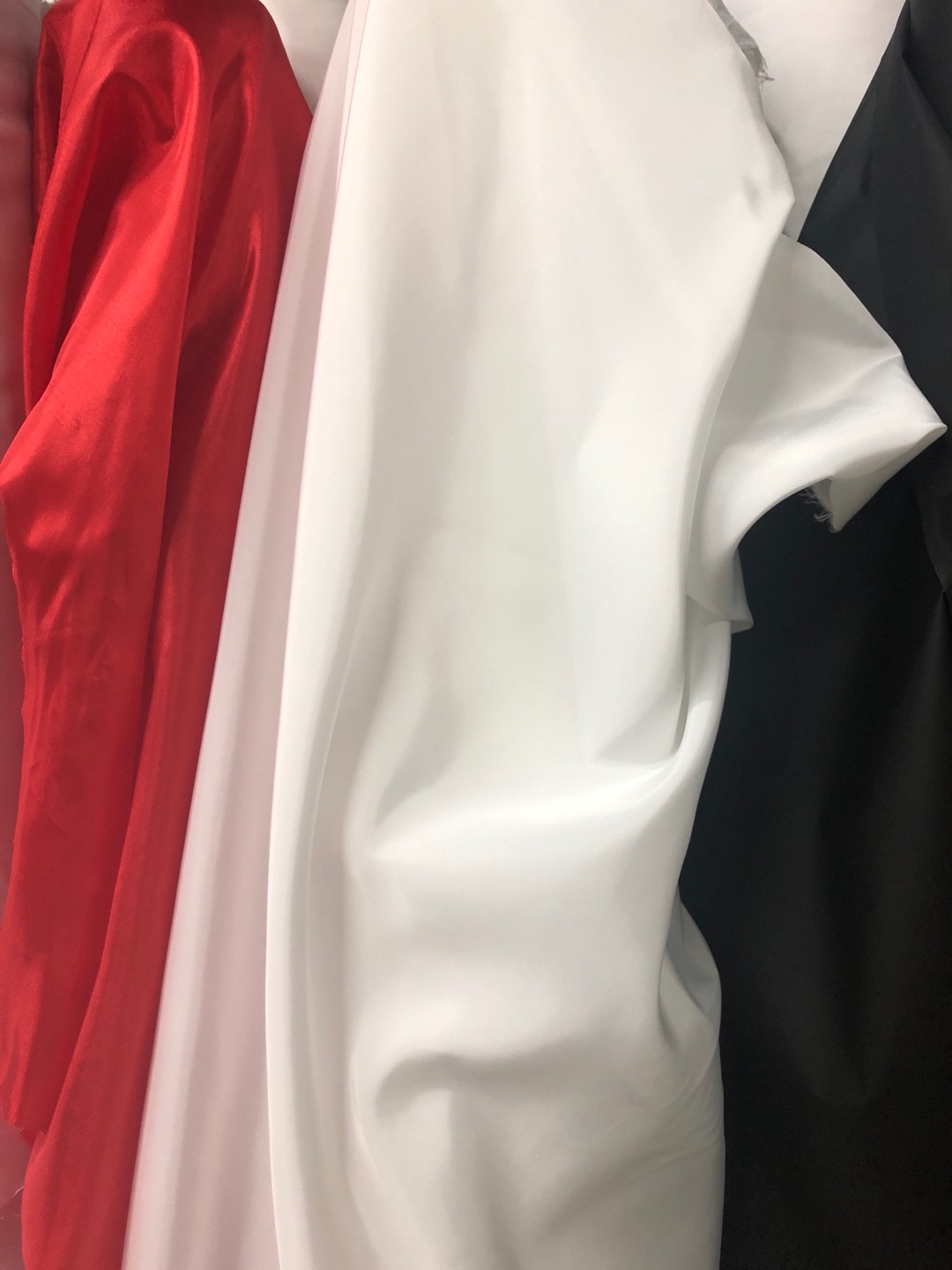 Classic Durable Feel Delicate Soft Plain Color Memory Fabric