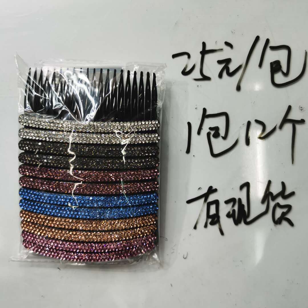 Ladies all new style hair comb rhinester high-grade selling head buckle