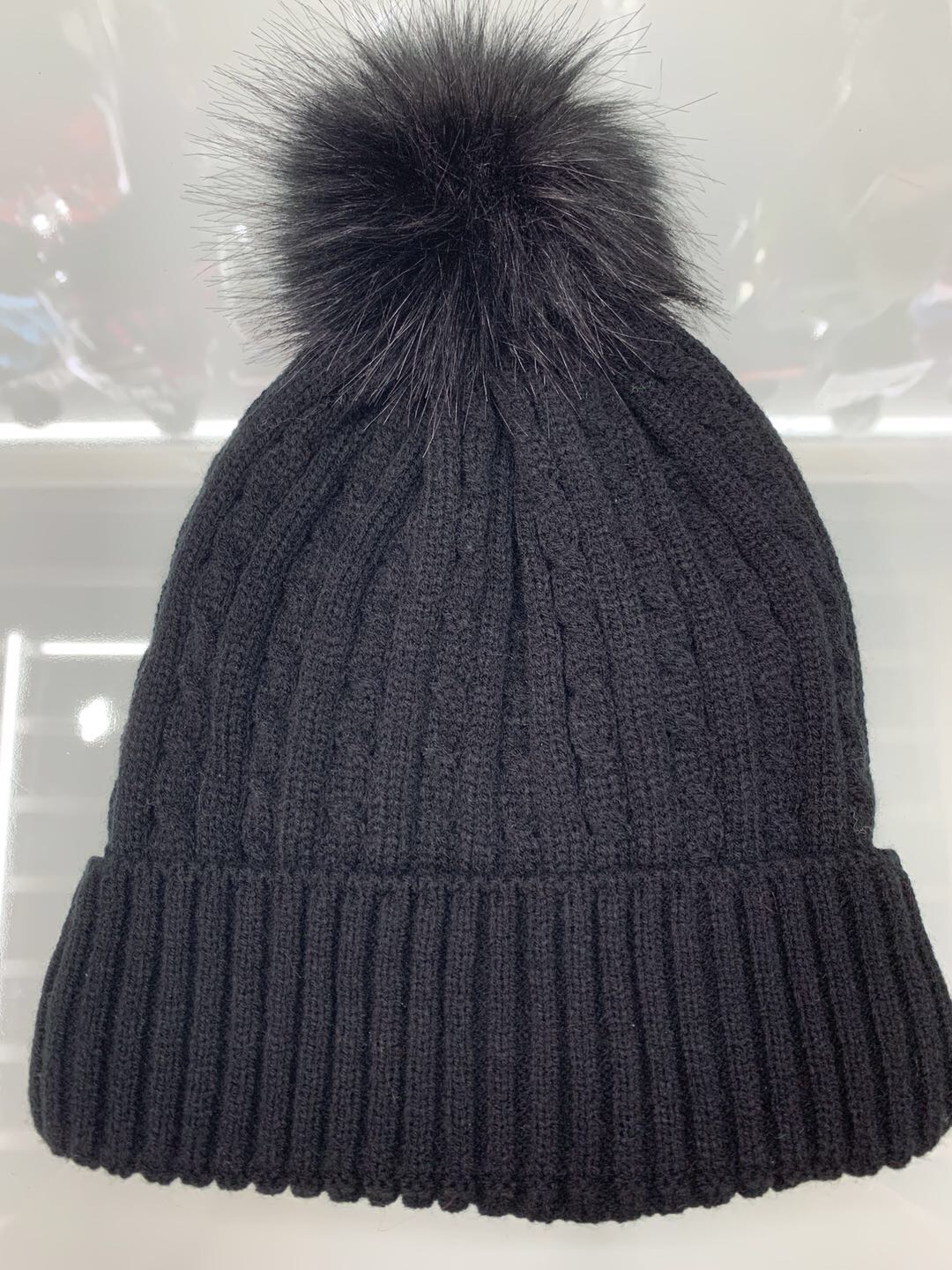 Hat autumn winter women's fashion versatile lovely mahua flanged wool hat Korean version of the pill knitted hat thumbnail