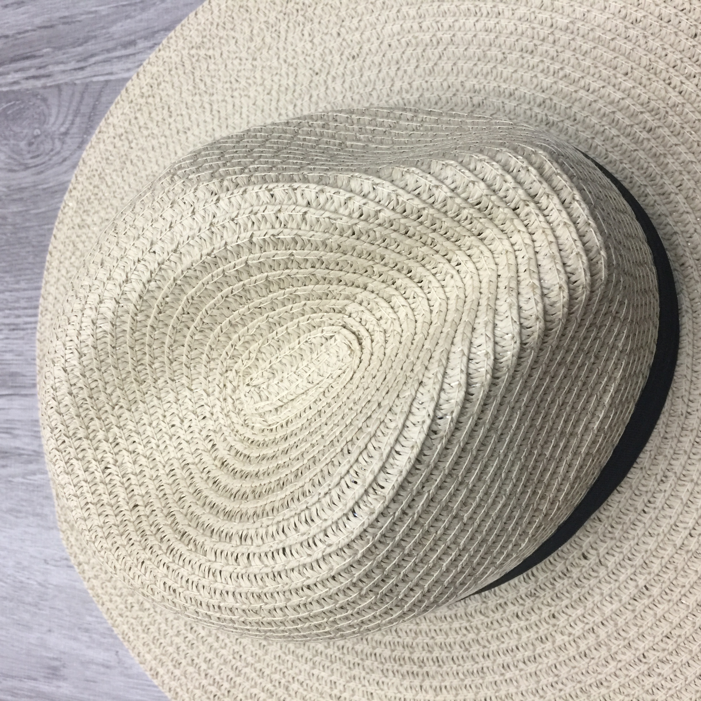 夏天沙滩帽海边防晒遮阳帽潮大帽檐爵士帽小礼帽女英伦草帽产品图