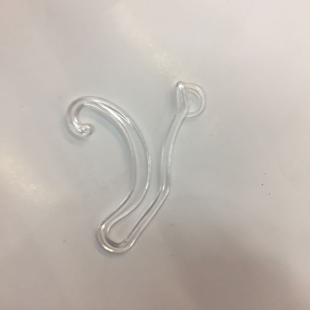 厂家直销透明塑料袜子勾手套塑料吊钩产品图