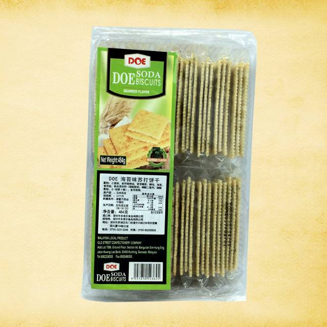 马来西亚进口DOE苏打饼干