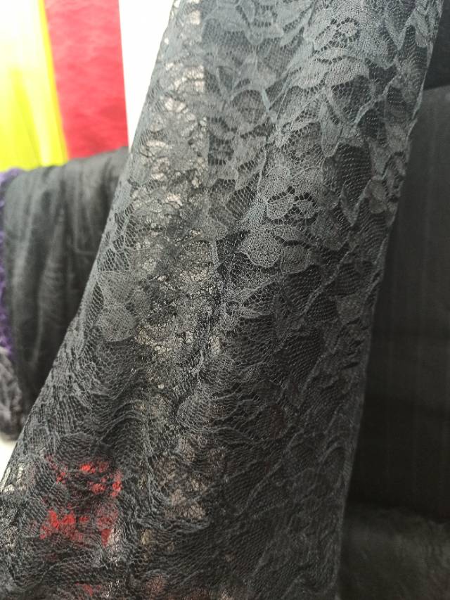 Large Floral Dress Skirt Cool Summer Dress Fabric details Picture