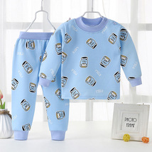 儿童保暖内衣套装宝宝加绒秋衣秋裤0-7岁男童女童睡衣婴儿衣服