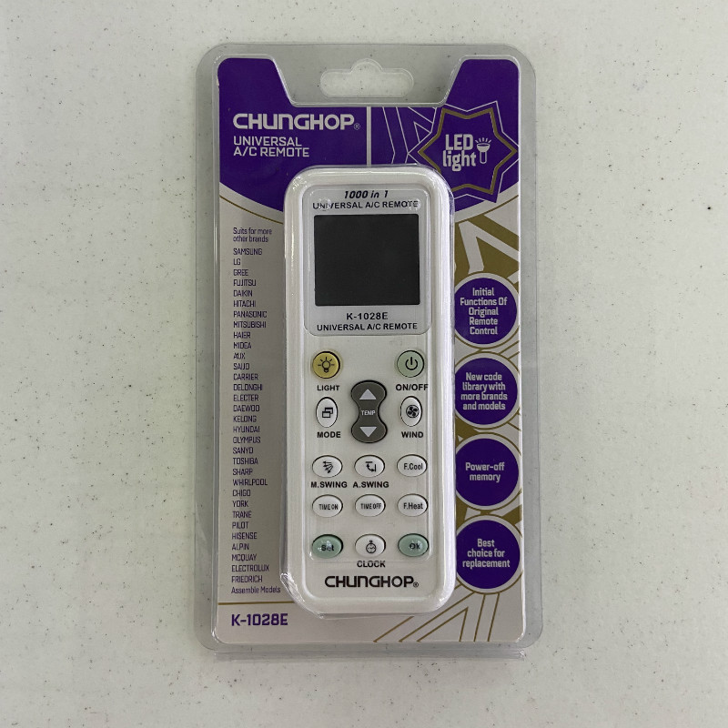 厂家直销英文空调遥控器 全球通用国际通用外贸出口产品