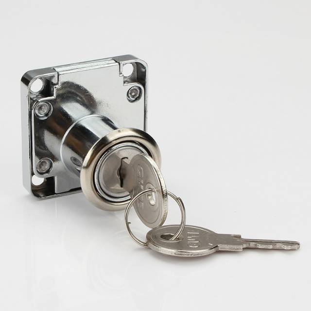 锌合金抽屉锁家具橱柜办公锁柜子锁柜门锁文件柜锁详情图2