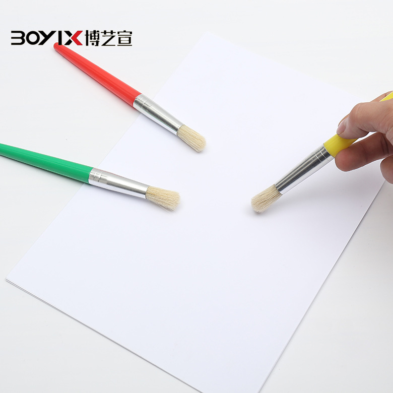 猪毛画笔细节图