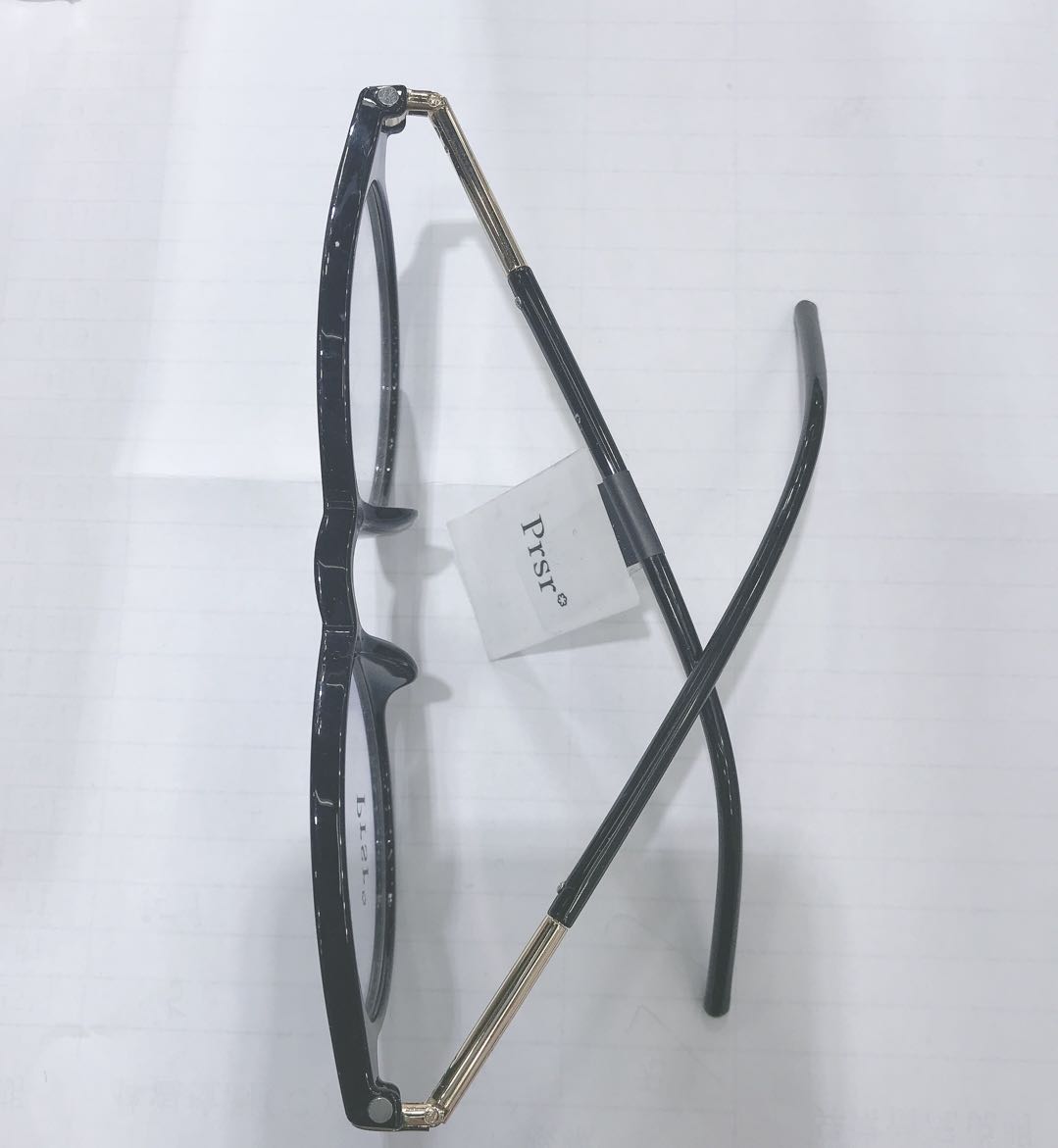 The new Pasha glasses frame anti-blue light glasses are fashionable and popular for both men and women. The polygonal glasses frame can be matched with the myopia flat light glasses frame Specification image