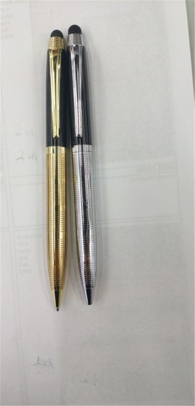 金属触屏圆珠笔手机平板多功能电容笔触控笔产品图