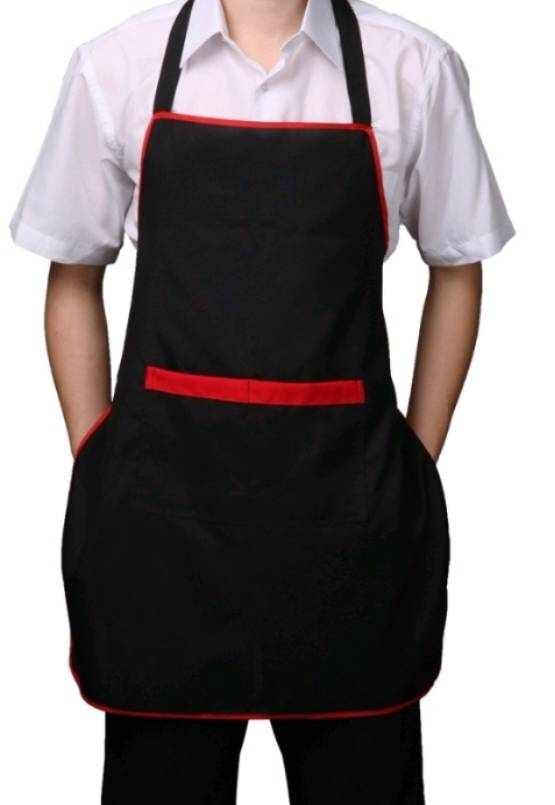 可擦手围裙女时尚家用厨房防水防油可爱日系做饭围腰工作服定制