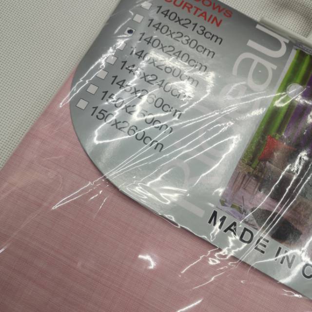 新款高档粉色窗帘布家用北欧风格遮光窗帘细节图