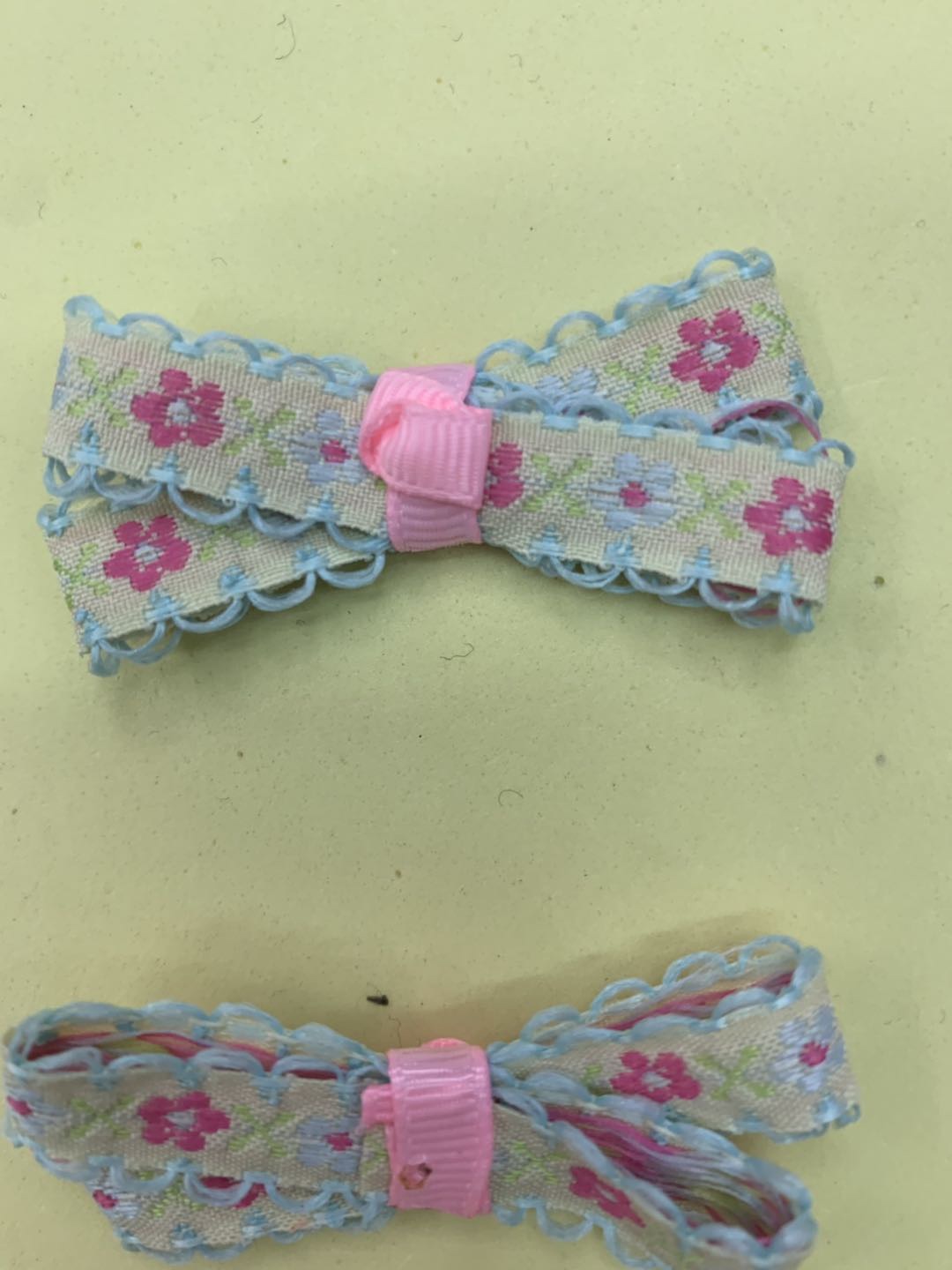 Ribbon bow, clothing and hat decoration, hair accessory packaging decoration details Picture