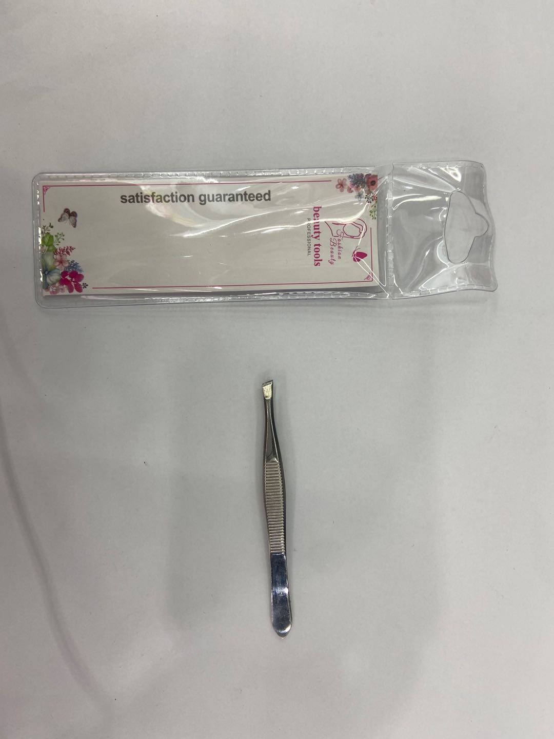 眉夹眉毛镊子拔毛钳斜口拔胡子胡须家用