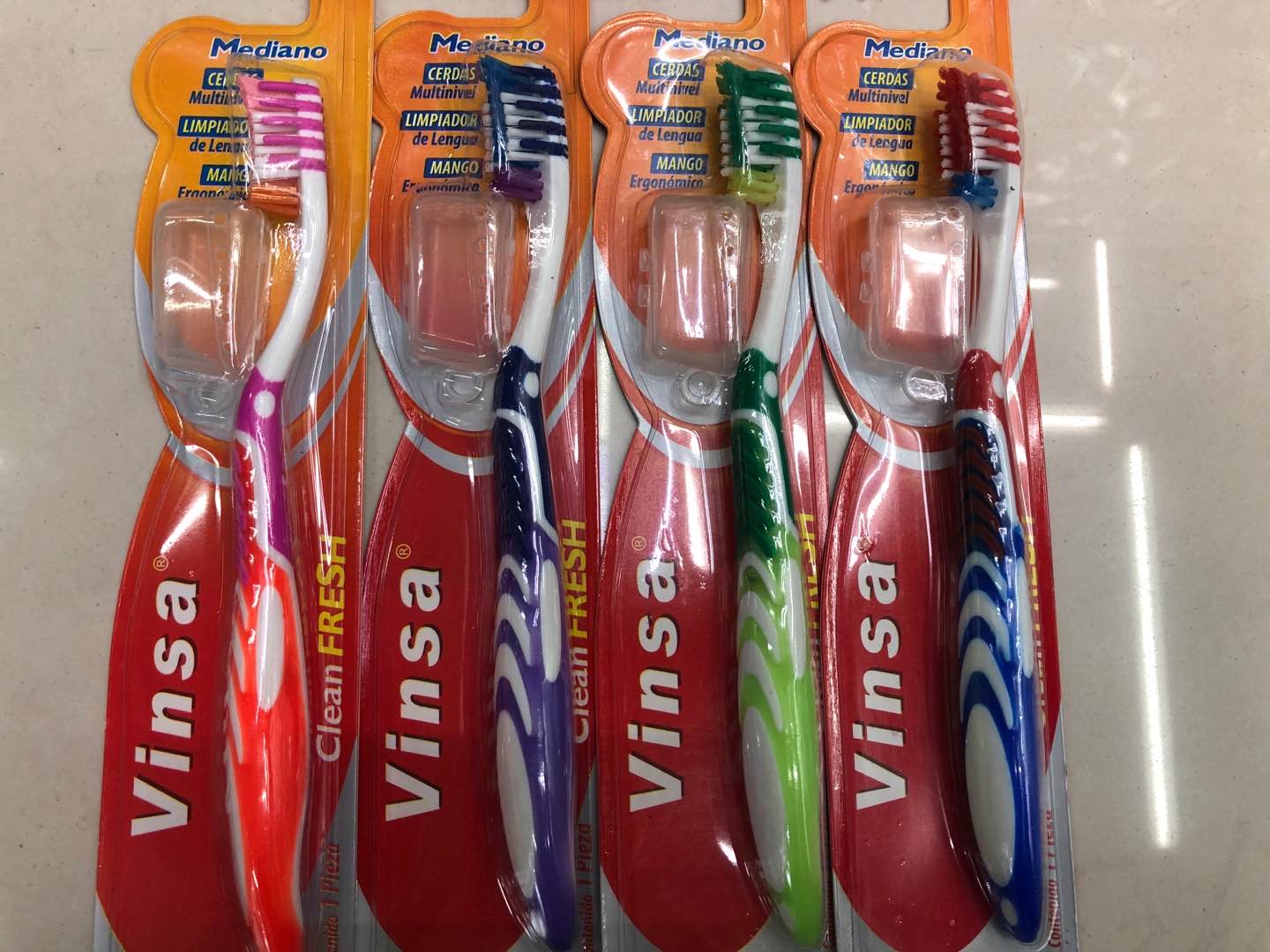 Vinsa护齿牙刷按摩清洁牙缝保护牙龈健康牙刷产品图