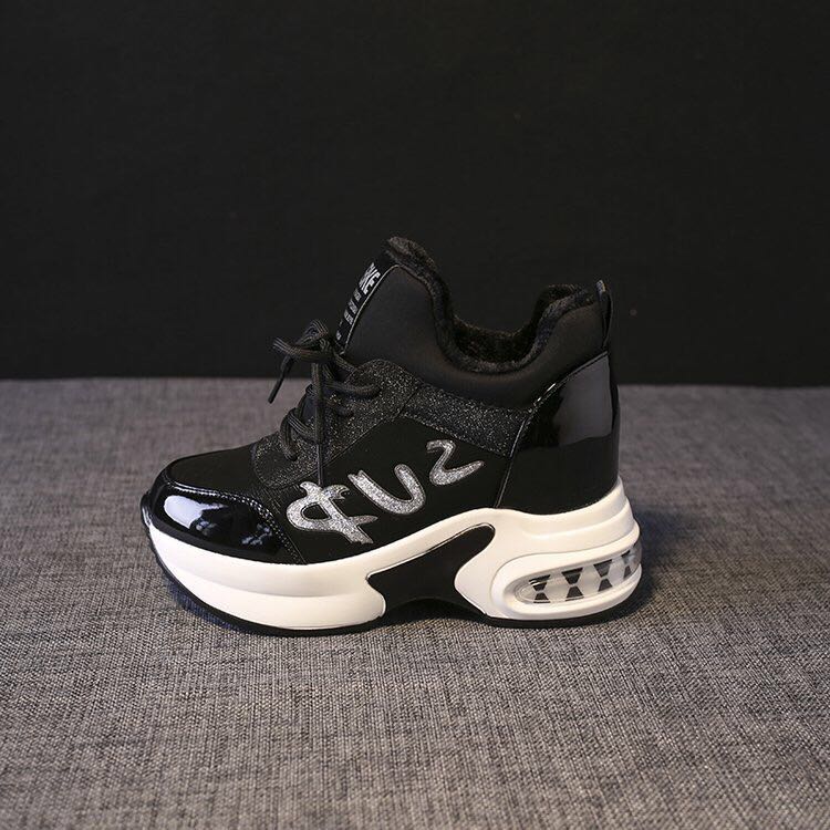 A035 Chaozhou Baixin 2024 New Guangzhou Ladies Increased Casual Sports Shoes Specification drawing