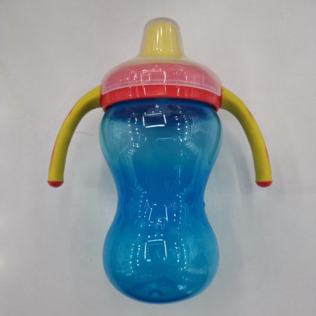 022婴儿宽窄口径彩绘奶瓶奶嘴双把手自然实感防胀气耐摔新生婴儿吸管奶瓶硅胶正品细节图