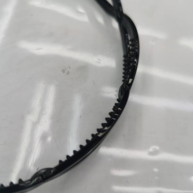New Women's Black Braided Hair Comb Fashion Hair Hoops Hair Hoops Sea Hair Hoops Hair Accessories Headband Specification drawing