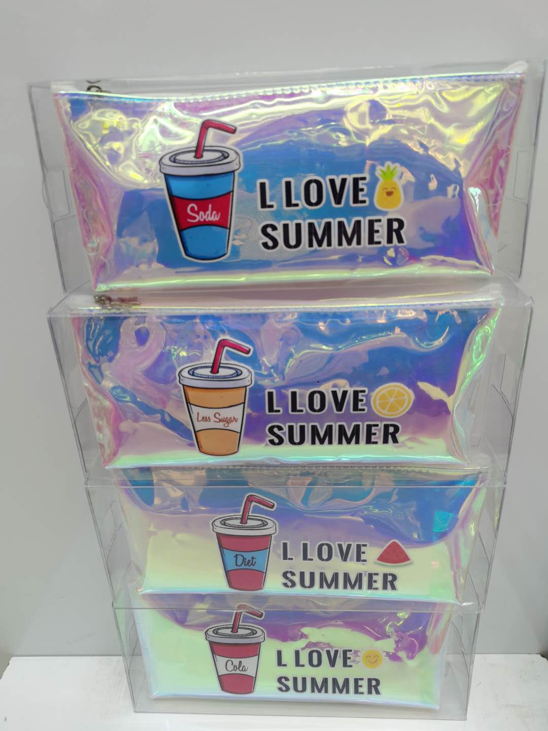 Tpu Transparent Pen Bag Cartoon Stationery Bag Gift Customization Kindergarten Students Gift Customization details Picture