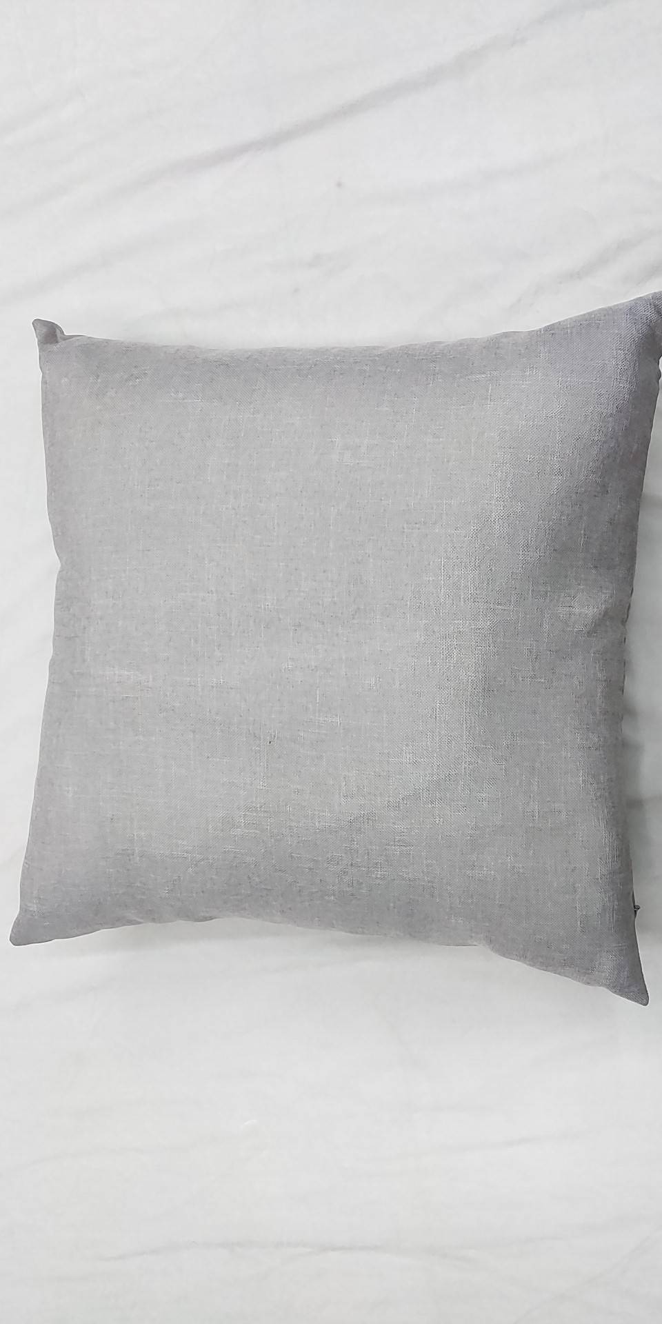 grey simple wool can be customized pattern throw pillow pillow