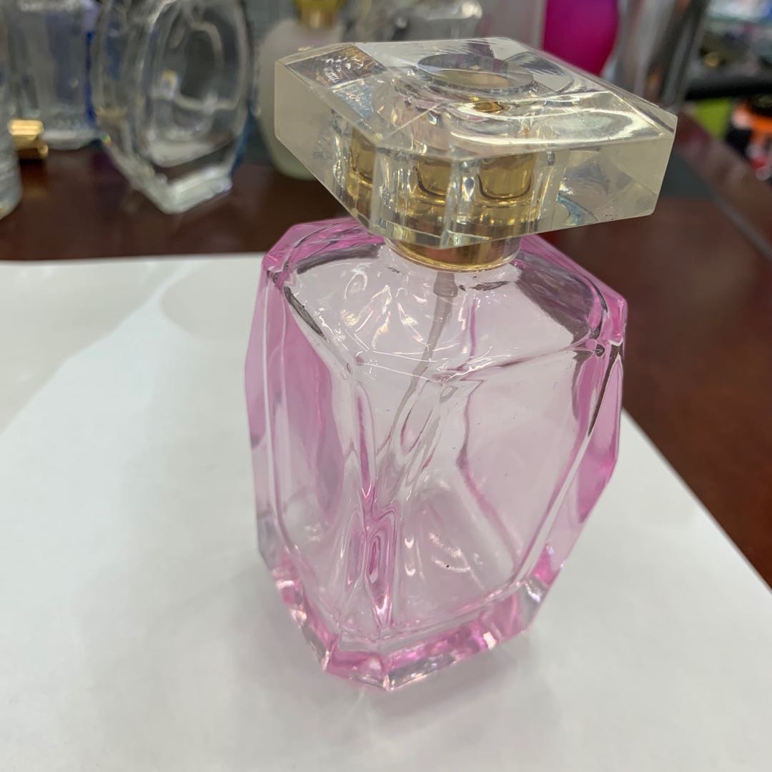 少女学生多用喷雾粉色半透明包装香水玻璃瓶中高档详情图3