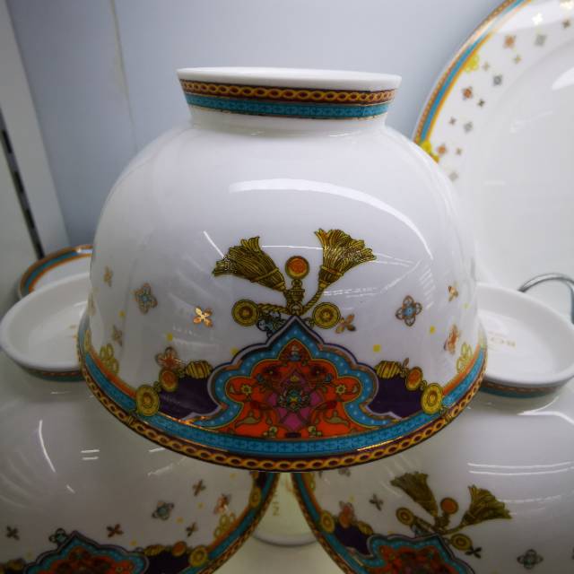 家用碗盘单个组合陶瓷餐具礼品盒装可爱吃饭碗筷盘子产品图