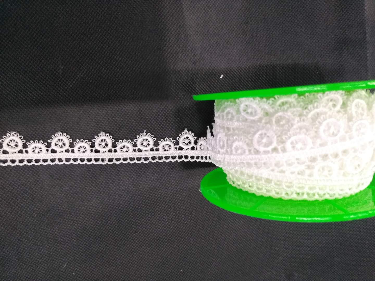 Milk silk lace water-soluble embroidery lace manufacturer wholesale clothing curtains home soft furnishings Specification image