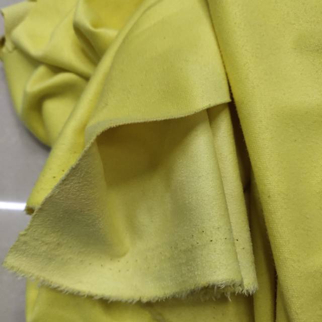 Suede velvet fabric for clothing, handicrafts and accessories details Picture