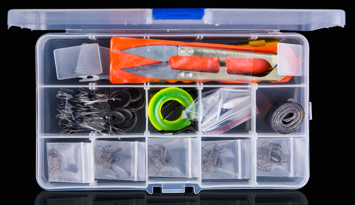 Hook set Full set of multi-functional combination fishing line fishing gear set fishing gear accessories box in bulk thumbnail